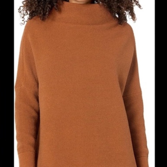 Free People Sweaters - Free People Ottoman tunic sweater size small in the color Sienna